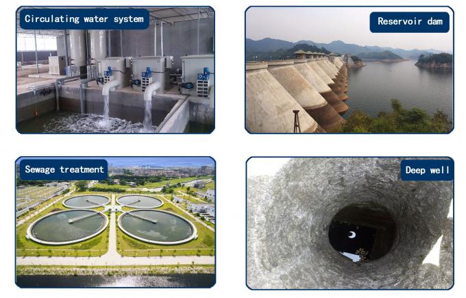 12 ولت DC هیدروستاتیک سطح مایع آب زیرزمینی سنجنده عمق آب 2