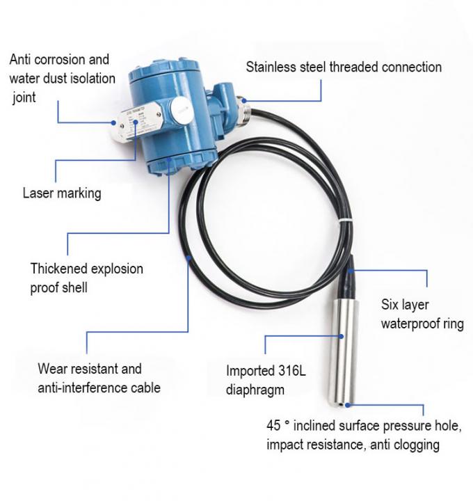 سنسورهای سطح آب مایع 0-5 ولت 1