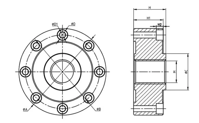 Spoke Weighing Pressure Sensor Round Cake Force Sensor 1