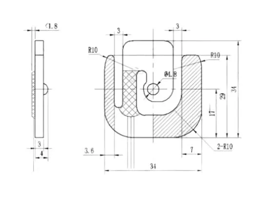 Xg 50kg Half-Bridge Load Cell for Body Scales - Reliable and Accurate 1